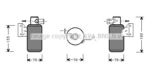 AVA QUALITY COOLING Осушитель, кондиционер VWD166